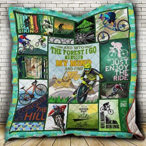 A Perfect Mountain Biking Quilt M0308-2  Quilt